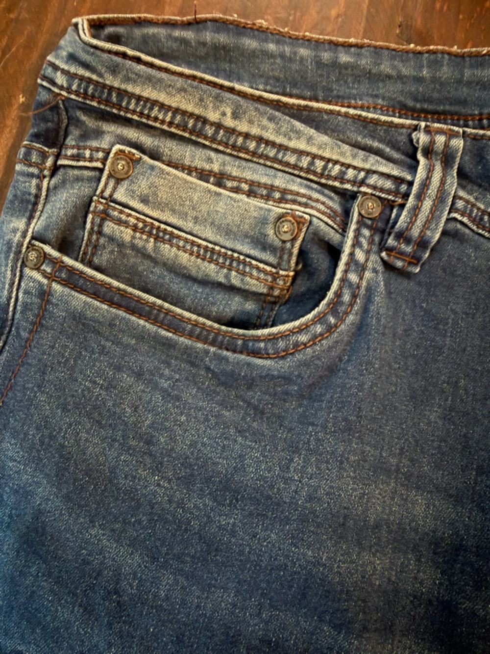 Paper Denim & Cloth Blue Slim Fit Jeans 36x30 - Picture 4 of 9